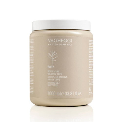 Vagheggi Body Professional Draining Salt Body Scrub 1000ml — Anti-Cellulite & Figurpflege