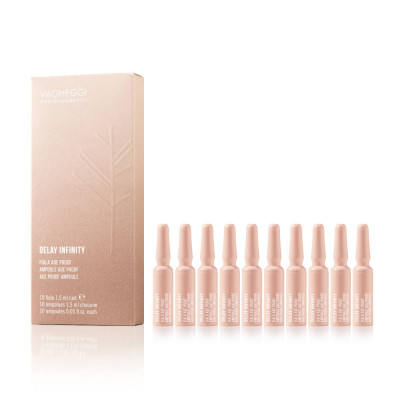 Vagheggi Delay Infinity Age Proof Flash Effect Ampoules 10x1.5ml — Ampullen Vagheggi Delay Infinity Age Proof Flash Effect Ampoules 10x1.5ml — Ampullen