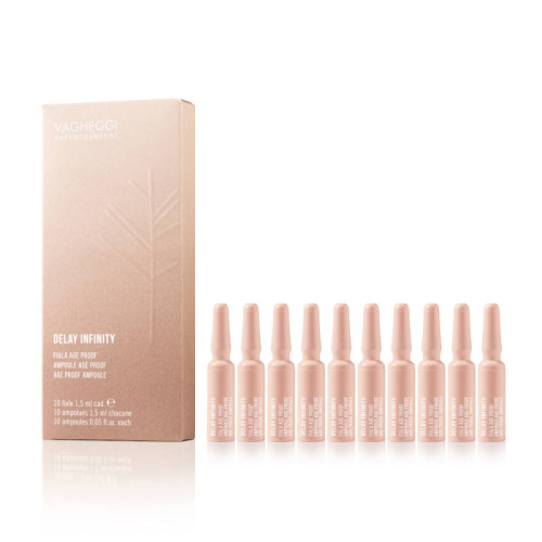 Vagheggi Delay Infinity Age Proof Flash Effect Ampoules 10x1.5ml — Ampullen Vagheggi Delay Infinity Age Proof Flash Effect Ampoules 10x1.5ml — Ampullen