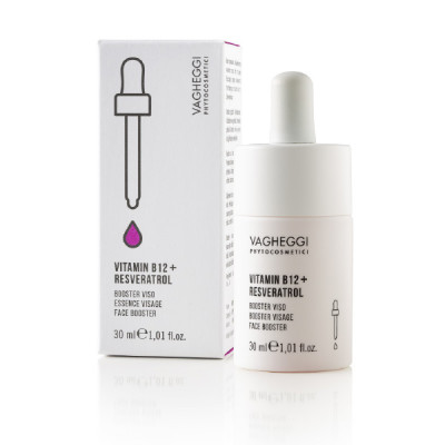 Vagheggi Face Booster Vitamin B12 + Resveratrol 30ml — Serum Vagheggi Face Booster Vitamin B12 + Resveratrol 30ml — Serum