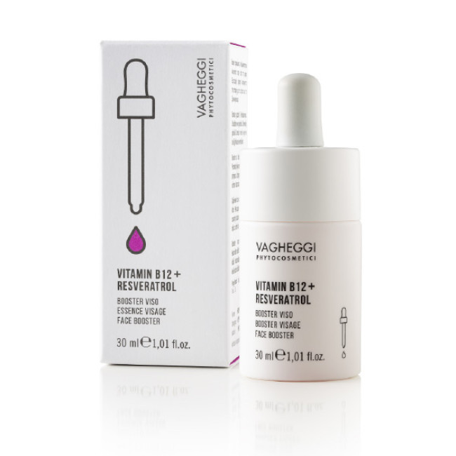 Vagheggi Face Booster Vitamin B12 + Resveratrol 30ml — Serum Vagheggi Face Booster Vitamin B12 + Resveratrol 30ml — Serum