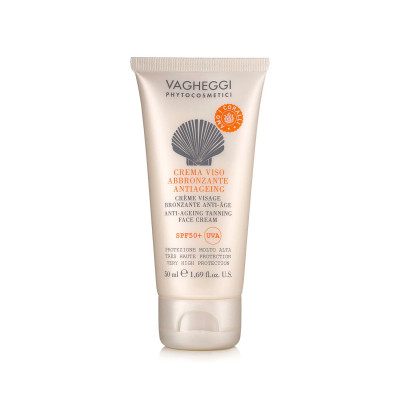 Vagheggi Sun Anti-Ageing Tanning Face Cream SPF50+ (50ml) — Gesicht