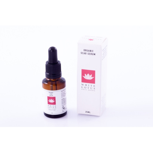 White Lotus Scar Serum 25ml — Behandlung