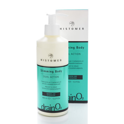 Histomer Drain O2 Slimming Body Dual Action Cream 400ml — Anti-Cellulite & Figurpflege